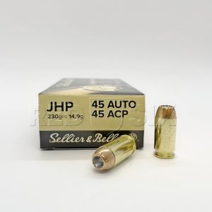 AMUNICJA 45 AUTO JHP 230 grs. 14,9 g S&B