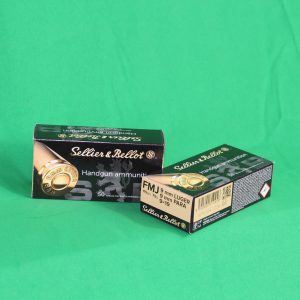 AMUNICJA 9 mm LUGER FMJ 115 grs. 7,5 g. S&B