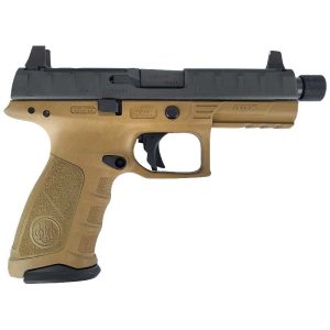 9 mm pistolet BERETTA APX MOS BLK/FDE wysokie przyrządy cel