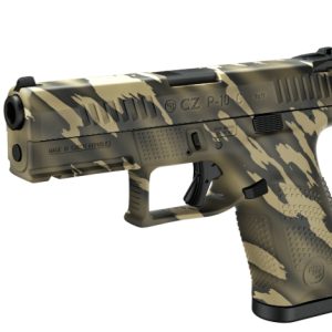 9 mm pistolet CZ P-10 dessert camo